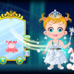 Baby Hazel Ice Princess Dressup